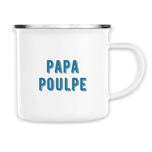 Mug émaillé Papa Poulpe